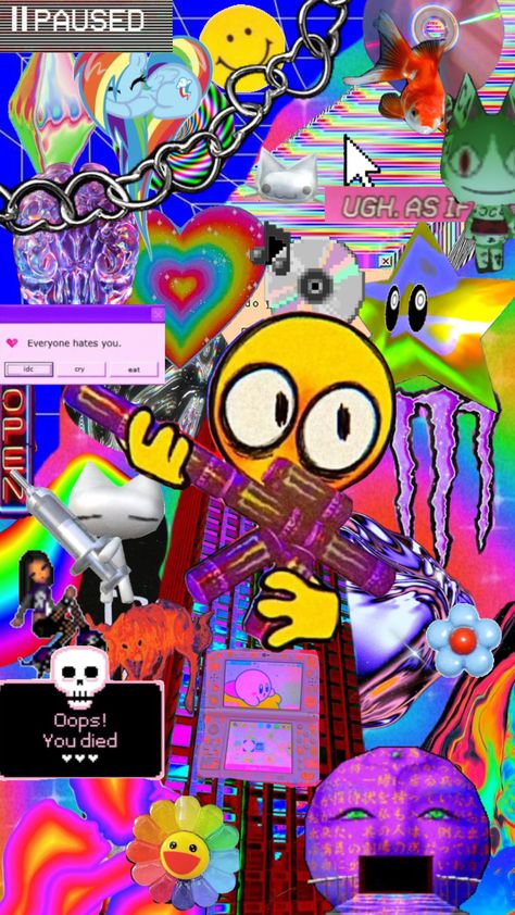 My eyes are bleeding #hyperpop #breakcore #wallpaper Neon Hyperpop Aesthetic, Hyperpop Playlist Cover, Breakcore Aesthetic Wallpaper, Pastel Gore Wallpapers, Hyperpop Aesthetic Wallpaper, Breakcore Art, Breakcore Wallpaper, Hyper Pop Aesthetic, Hyperpop Pfp