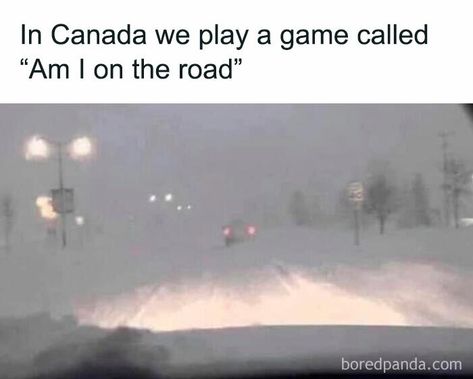 Canada Jokes, Being Too Nice, Canadian Memes, Canada Memes, Memes About Life, Canadian Humor, Life In Canada, Meanwhile In Canada, Canada Snow