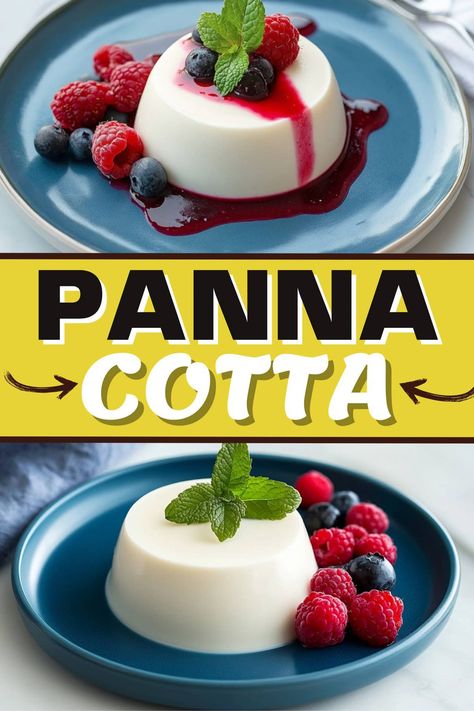 Panna Cotta Recipe - Insanely Good Pan A Cotta, Vanilla Panna Cotta Recipe, Flan Dessert Recipes, Panacotta Recipe Easy, Panna Cotta Plating, Panacota Recipe, Pana Cotta Recipe, Best Panna Cotta Recipe, Easy Panna Cotta