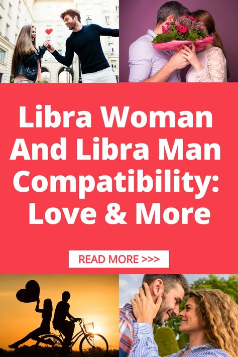 Explore the dynamic world of compatibility between a Libra woman and a Libra man. Discover insights into their love life, communication, and overall relationship dynamics. Unveil the strengths, challenges, and potential for growth in this harmonious pairing. Learn how their shared values and balanced approach can lead to a fulfilling connection filled with love and understanding. Libra And Libra Relationship, Aries Woman And Libra Man, Libra Women Compatibility, Libra Man Libra Woman, Libra Man In Love, Libra Relationships, Libra Woman, Virgo Woman, Leo Woman