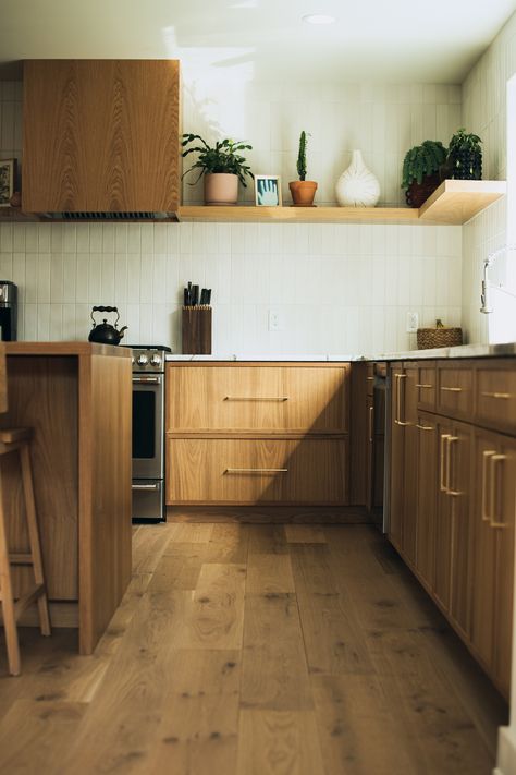 Oak kitchen remodel