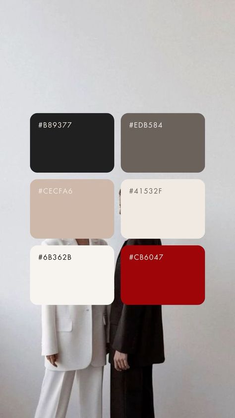 canva instagram templates Fashion Color Palette Mood Boards, Clothing Brand Colour Palette, Fashion Design Color Palette, Brand Vibes Aesthetic, Vogue Color Palette, High End Colour Palette, Boutique Color Scheme Ideas, Neutral Branding Design, Neutral Brand Palette