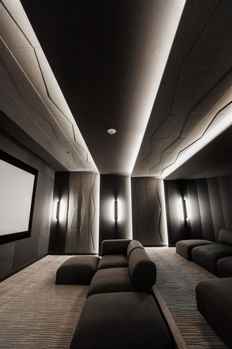 Movie Theater Rooms, Home Theater Room Design, Theater Room Design, Aquatic Center, Media Room Design, Home Cinema Room, At Home Movie Theater, Home Theater Rooms, Home Theater Design