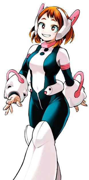 Ochaco Uraraka | My Hero Academia Wiki | Fandom Uraraka Cosplay, Deku X Uraraka, Ochaco Uraraka, Tomura Shigaraki, Class 1 A, Ochako Uraraka, Hero Costumes, Marvel X, Dessin Adorable