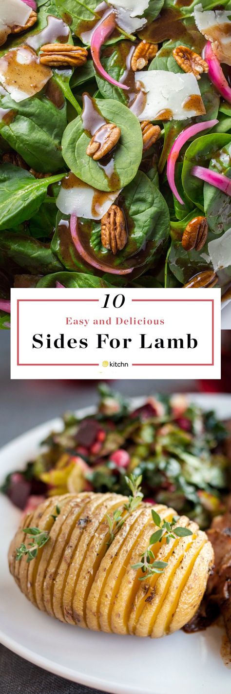 10 Easy and Delicious Sides for Roasted Lamb. Looking for ideas and recipes to make for easter or passover dinners? Try some of these healthy side dishes. Easter Side Dishes Vegetables, Lamb Side Dishes, Roasted Side Dishes, Easter Side Dishes Recipes, Lamb Dinner, Lamb Chop Recipes, Easter Side Dishes, Lamb Dishes, Easter Dinner Recipes