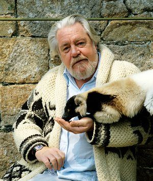 Gerald Durrell with lemurs at Jersey zoo, now Durrell Wildlife Conservation Trust Gerald Durrell Books, The Durrells, The Durrells In Corfu, Brother Lawrence, Gerald Durrell, Wildlife Conservation, Corfu, Favorite Authors, The Guardian