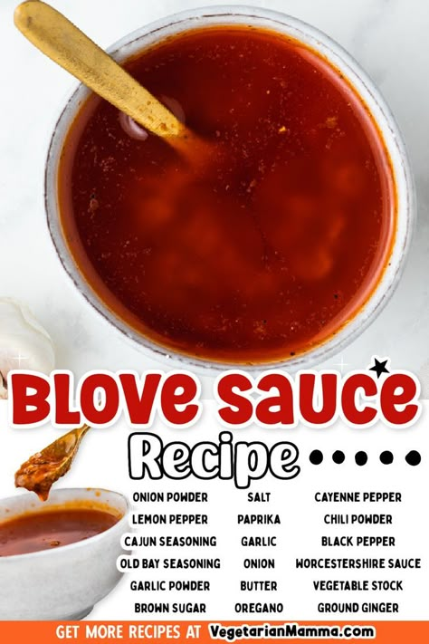 Bloves Sauce Recipe, Seafood Butter Sauce Recipe, Seafood Sauce Recipe, Buttered Vegetables, Seafood Boil Recipes, Seafood Sauce, Homemade Sauce Recipes, Boiled Food, Clam Recipes