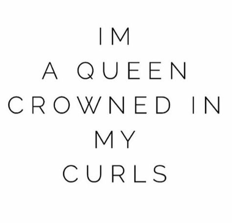 I'm Queen, my curls are my crown! Curly Hair Quotes, The Blacker The Berry, Soya Mumu, Twisted Hair, Curly Hair Problems, Big Hair Dont Care, Hair Quotes, Hair Problems, Curly Hair Tips