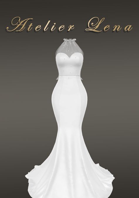 Sims 4 Cc Wedding Dress Alpha, Ts4 Cc Dress, Sims Wedding, Sims 4 Wedding Dress, Mods Sims 4, Die Sims 4, Sims 4 Cas Mods, Sims Packs, Marriage Dress