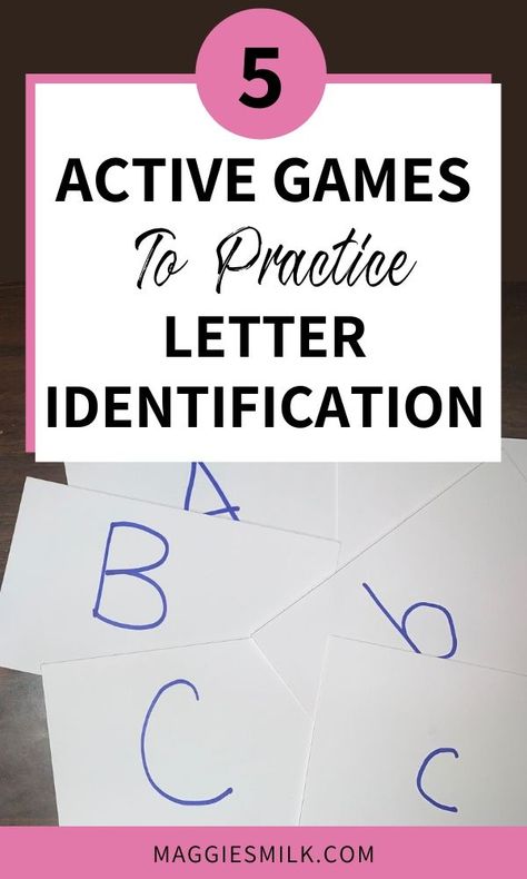 Preschool Alphabet Games Letter Recognition, Abc Identification Activities, Fun Alphabet Activities For Kindergarten, Letter Review Activities Kindergarten, Letter Recognition Intervention, Teaching Letter Recognition Kindergarten, Letter Identification Preschool, Games For Learning Letters, Preschool Letter Review Activities