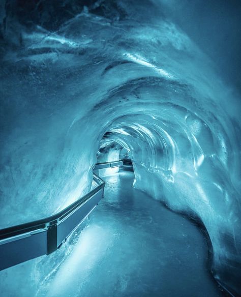 Titlis Mountain Caves, Switzerland Ice Palace Switzerland, Eisriesenwelt Cave, Titlis Switzerland, Snow Cave, Ice Mountain, Ice Cave Iceland, Switzerland Mountains, Ice Palace, Predator Alien Art