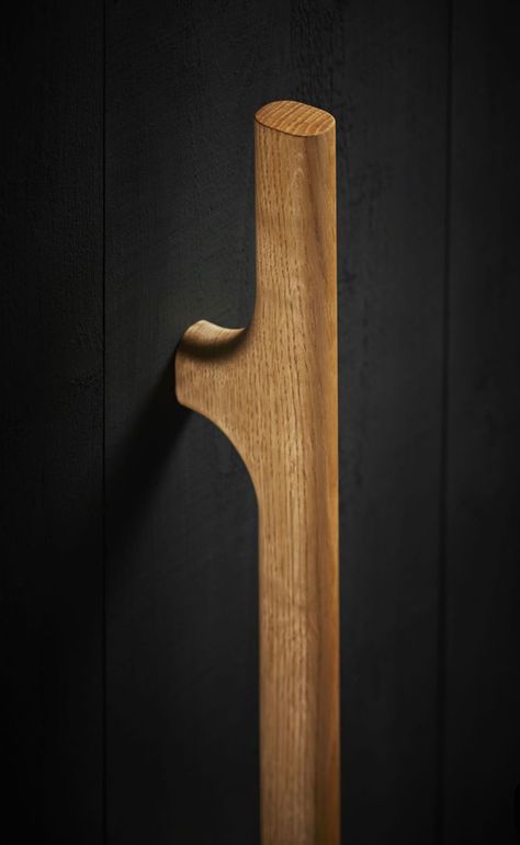 Wooden Handles Door, Wooden Door Handle, Wood Door Handle, Bespoke Handles, Door Handle Design, Kitchen Door Handles, Interior Wood Doors, Wooden Wardrobe, Wardrobe Handles