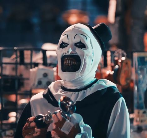 Teriffier 2, Art The Clown Terrifier Pfp, Teriffier Clown, Horror Movie Pfp, Icons Horror, Terrifier Clown, Clown Pfp, Clown Horror Movie, Art The Clown Terrifier