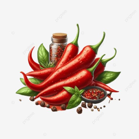 hot red chili or chilli pepper isolated on transparent background Chili Garlic Oil Logo Design, Food Png, Red Chili Peppers, Garlic Oil, Background Transparent, Chilli Pepper, Ad Background, Transparent Image, Red Chilli