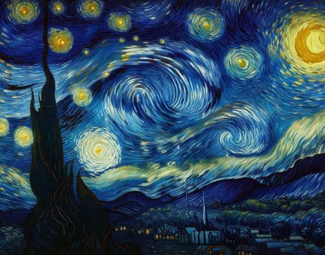 Stary Night Wallpaper 4k, Stussy Wallpaper, Blue Starry Night, Playful Painting, Doodle Art For Beginners, Abstract Art Projects, Night Sky Art, Captain America Wallpaper, Glitter Wall Art