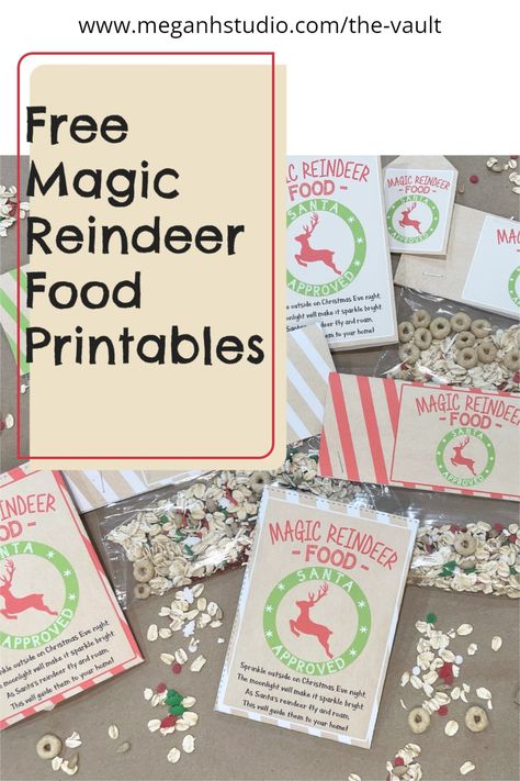 Makes a fun class project with students, or at home with your own kids--includes poem and magic reindeer food recipe ideas. #meganhstudio #magicreindeerfoodrecipe #magicreindeerfood #christmasprintables #magicreindeerfoodbagtopper #magicreindeerfoodpoem #magicreindeerdust #christmascraft #easychristmasproject #easychristmascraft #christmasprintables Reindeer Food Printable Free, Magic Reindeer Food Recipe, Magic Reindeer Food Printable, Magic Reindeer Food Poem, Reindeer Food Recipe, Reindeer Food Poem, Reindeer Food Printable, Reindeer Food Label, Classroom Christmas Activities