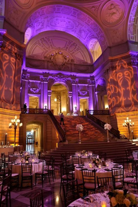 Prom Venues, Wedding Salon, Events Place, Prom Theme, Wedding Mandap, San Francisco City Hall, Venue Decorations, City Hall Wedding, San Francisco City