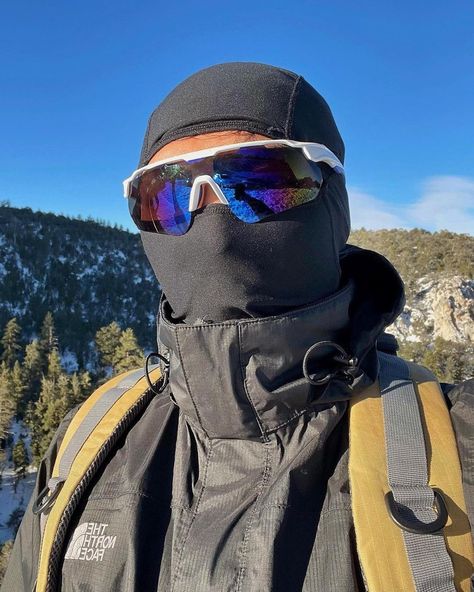 Gorpcore Men, Icy Mountains, Men Selfie, Outdoors Aesthetic, Fav Aesthetic, Dream Reality, Hiking Outfits, Techwear Fashion, The Warriors