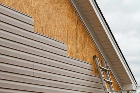 Vinyl Siding Cost: Here's What You're Really Paying For Replace Siding With Brick, Replace Vinyl Siding With Brick, Redo Siding Exterior, How To Replace Siding On House, Inexpensive Siding Exterior, Diy House Siding Exterior, Diy Siding Exterior, Residing House Exterior, Replace Siding On House