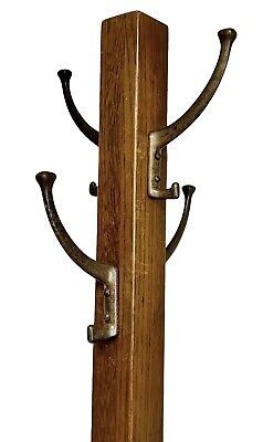 Arts and Crafts Style Mission Oak Coat Rack Hall Tree Early 20th Century Antique  | eBay Arts And Crafts Style, Mission Oak, Hall Tree, Tree Stand, Coat Rack, Early 20th Century, Antique Furniture, 20th Century, Arts And Crafts