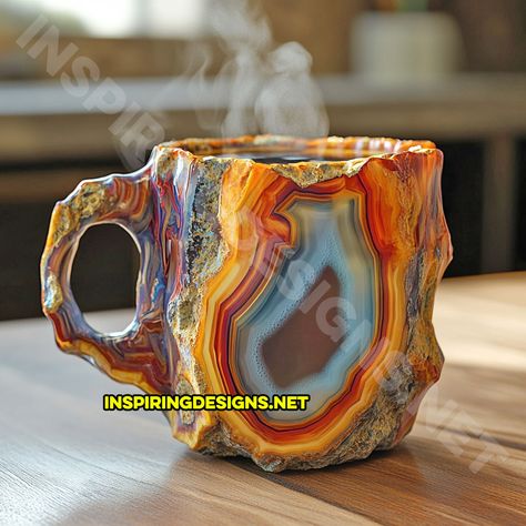 There’s coffee. And then there’s coffee served in a mineral crystal coffee mug. Trust me, once you sip from one of these geological wonders, you’ll never want to go back to ordinary ceramic again. Why settle for plain when you could be cradling a mug made of amethyst or fluorite? These mugs don’t just hold … Geode Coffee Mug, Crystal Mugs, Mineral Crystal Coffee Mugs, Coffee Serving, Crystal Healer, Purple Quartz, Raw Minerals, Morning Ritual, Touch Of Gold