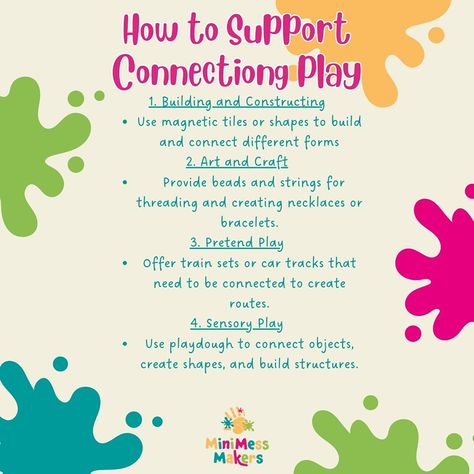 Connecting! Does your little one like problem solving? Are they a fan of jigsaws or activities like threading? They could be a fan of the connecting schema. #sensoryandmessyplay #toddlerclassescornwall #babygroupcornwall #edibleplay #minimessmakers #myminimessmaker #messyplaycornwall Enveloping Schema Activities, Schema Ideas, Schema Activities, Learning Stories Examples, Learning Stories, Early Childhood Learning, School Curriculum, Messy Play, Jigsaws