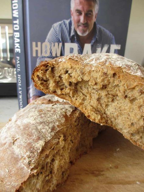 RECIPE | How to bake a malted loaf by Paul Hollywood Malt Bread Recipe, Paul Hollywood Bread Recipes, Paul Hollywood Bread, Paul Hollywood Recipes, Malt Loaf, Marmalade Cake, British Baking Show Recipes, Paul Hollywood, Hazelnut Cake