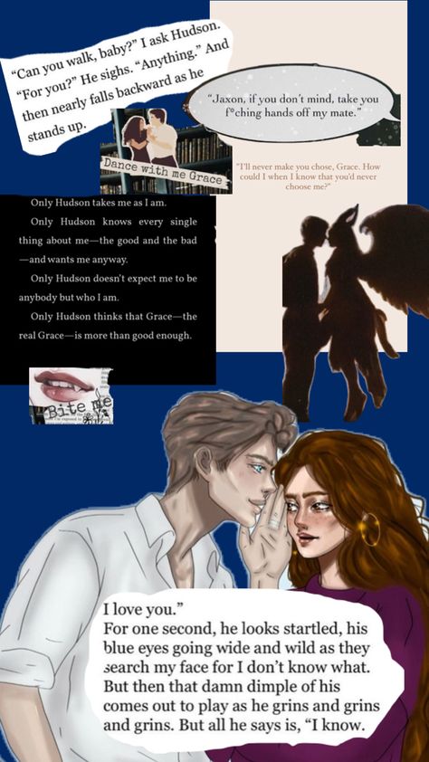 I teied to capture the love and support that they both have for each other Jaxon And Grace Crave, Grace And Hudson, Crave Series, Wolf Fanart, Hudson Grace, Paranormal Romance Books, Paranormal Romance, Book Boyfriends, Series 3