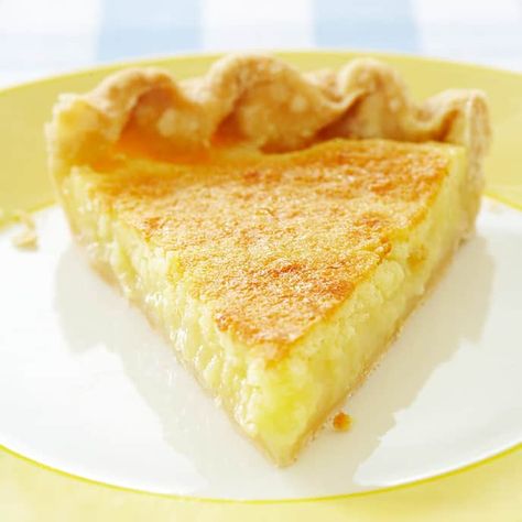 Lemon Sponge Pie | Cook's Country Lemon Sponge Pie Recipe, Lemon Sponge Pie, Shaker Lemon Pie, Southern Buttermilk Pie, Buttermilk Pie Recipe, Southern Pies, Cooks Country, Lemon Sponge, Buttermilk Pie