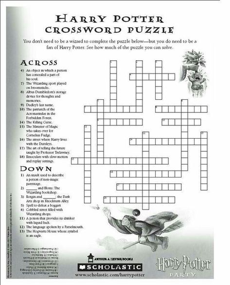 Harry Potter Crossword, Hogwarts Decorations, Harry Potter Night, Harry Potter Weekend, Harry Potter Words, Harry Potter Activities, Classe Harry Potter, Wildwood New Jersey, Harry Potter Puzzle