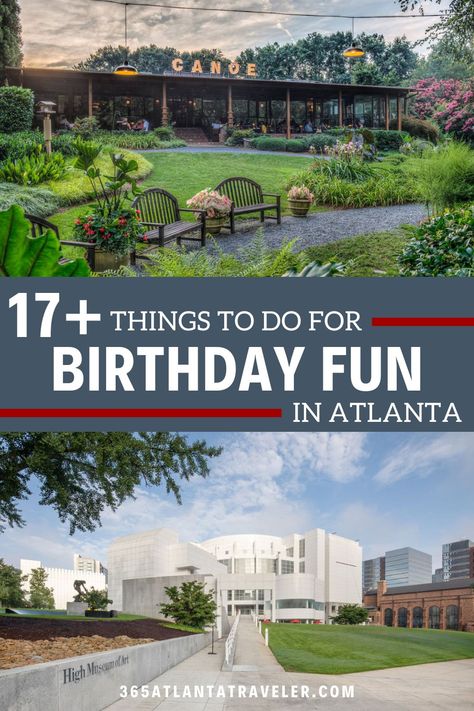 Looking for the perfect birthday party spot for you and your friends? We've got it! From petting a stingray to driving a Porsche, there are plenty of things to do in Atlanta for birthday fun! Here are 17+ of our favorite ideas. Atlanta Birthday Ideas, Birthday In Atlanta, Things To Do In Atlanta, Atlanta Travel, Travel Georgia, Visit Georgia, Georgia Vacation, Birthday Freebies, Kids Things To Do