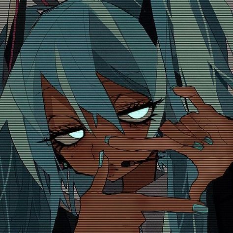 Black Anime Profile Picture, Pfp For Discord Girl Black, Black Ppl Pfp, Black Anime Pfps For Discord, Mixed Girl Pfp, Girl Pfps Discord, Cute Black Pfp, Pfp For Discord Girl, Black Manga Girl