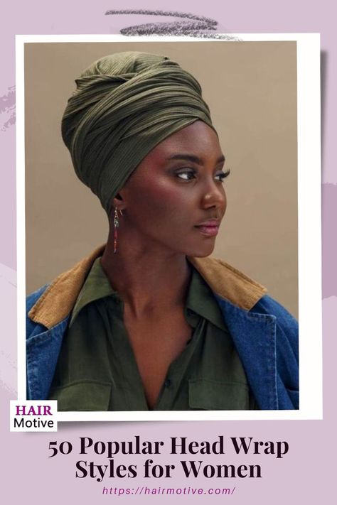 A woman wearing green polo with denim jacket White Headwrap Black Women, Black Women Head Wraps, Head Wrapping, Headwrap Styles, Headwrap Hairstyles, Head Wrap Styles, Hair Wrap Scarf, Hair Scarf Styles, Big Curls