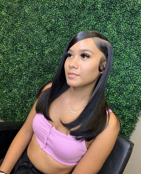 Twisted Hair, Weave Ponytail Hairstyles, Birthday Hairstyles, Quick Weave Hairstyles, Hair Ponytail Styles, Hair Laid, Dope Hairstyles, Front Lace Wigs Human Hair, Straight Human Hair