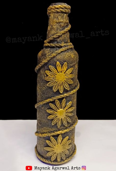 Bottle Art Antique Bottle Art With Clay, Bottle Art With Clay, Antique Bottle Art, Art With Clay, Glass Bottle Art, Art Bottle, Bottle Ideas, Glass Bottles Art, Antique Bottle