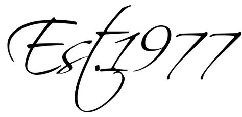 1977 Tattoo Font, Est Tattoos Fonts, Est 1994 Tattoo Ideas, Letter Tattoo Men, 1977 Tattoo Ideas, 1994 Lettering Tattoo, Est Tattoos Ideas, Est 1992 Tattoo, Est 2002 Tattoo