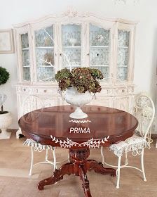 Food Cake Design, Dining Room Victorian, Chabby Chic, Chic Interior Design, Food Cake, Furniture Restoration, Credenza, Chalk Paint, French Country