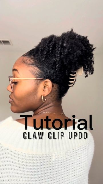 Ellen 🇭🇹 | Content Creator on Instagram: "✨ TUTORIAL ✨ #1 Claw Clip Updo Time: About 30 mins Supplies: Scrunchie 2 clips Hard brush Edge brush @myafricanpride Claw Clip @scunci Gel @ecostyle_us Edge control @ebin_newyork Watch me use a Claw Clip for the first time in my hair. Growing up I didn’t think it was possible. I thought people with thick hair like mine wouldn’t be able to achieve this look. Fast-forward to 2022 and look at me now! Ps. The gel did not flake. It just wasn’t Claw Clip Updo, Clip Updo, Edge Brush, Chunky Twists, Look At Me Now, Hair Growing, Edge Control, Natural Curls Hairstyles, Instagram Tutorial