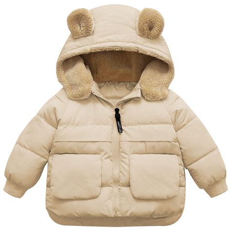 Baby Mode, Winter Shorts, Boys And Girls Clothes, Winter Kids, Warm Jacket, Boys Jacket, Fashion Korean, Winter Coats Jackets, Girls Jacket