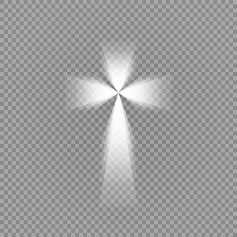 Shining white cross and sunlight special... | Premium Vector #Freepik #vector #catholic-cross #catholic #christian-cross #holy-background Cross Transparent Background, Cross Vector, Catholic Cross, Light Flare, White Cross, Verses Quotes, White Crosses, Christian Cross, Lens Flare