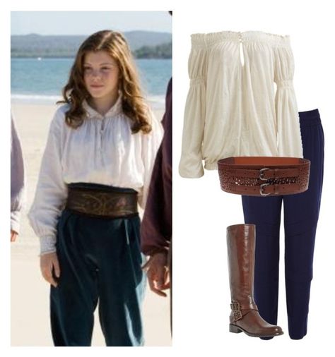 "Voyage of the Dawn Treader: Lucy Pevensie" by jasminevans ❤ liked on Polyvore featuring mode, Karen Millen, Arden B. en Dune Narnia Themed Party, Narnia Outfits, Narnia Lucy, Narnia Costumes, Voyage Of The Dawn Treader, The Dawn Treader, Dawn Treader, Lucy Pevensie, Book Displays