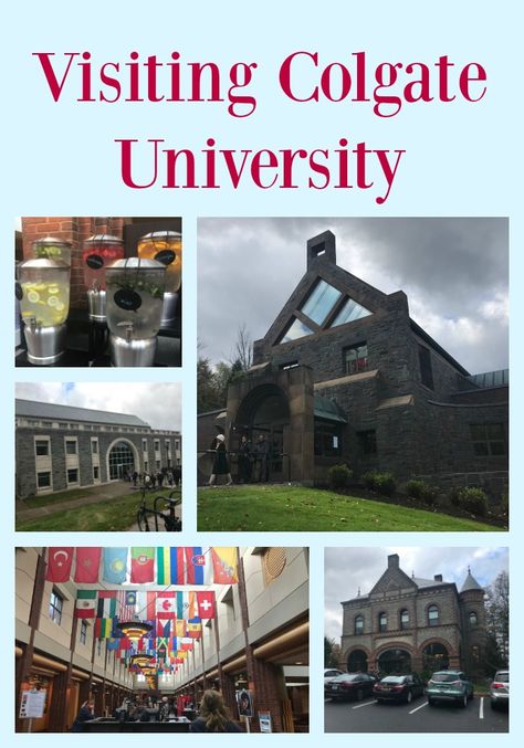 Visiting Colgate University – PragmaticMom  #CollegeApplicationWeek #highschool #collegevisit Colgate University, Liberal Arts College, Number 13, College Visit, Trinity College, Liberal Arts, Graduate Program, Sociology, Arched Windows