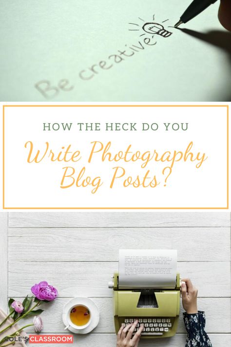 Not sure how to write a photography blog when you’re not a writer? We're giving you 5 steps to follow and write a photography blog effectively. #colesclassroom #photographyblog #blogging #photography Blogging Photography, Photographer Marketing, Photography Basics, Photography Marketing, Marketing Template, Marketing Ideas, Best Photographers, Photography Blog, Photography Business