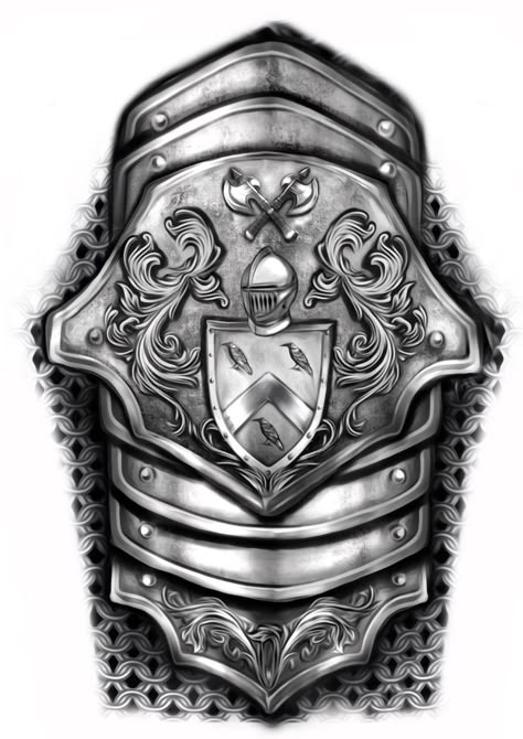 Gladiator Shoulder Armor, Tattoo Armor Shoulder, Armor Half Sleeve Tattoo, Knights Armor Tattoo, Armor Sleeve Tattoo For Men, Armor Arm Tattoo, Leg Armor Tattoo, Armor Tattoo Shoulder, Armor Shoulder Tattoo