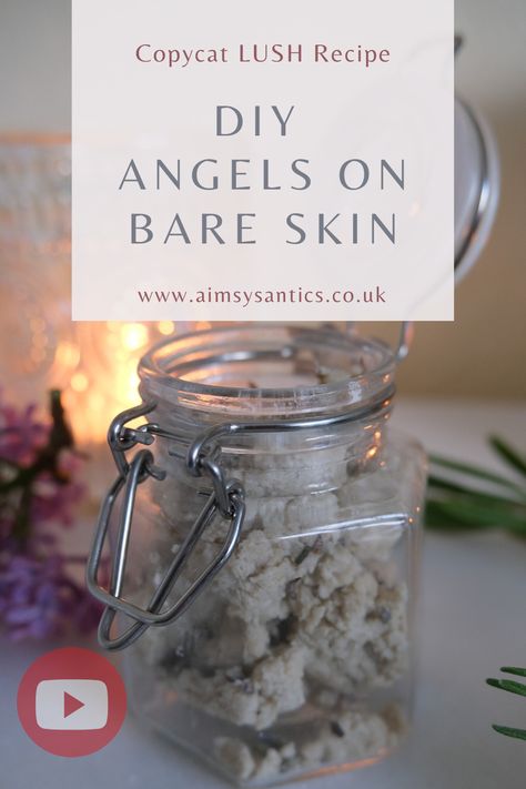 How to make your own DIY Lush Angels on Bare Skin at home. A really easy beauty DIY which is a dupe of Lush's fresh cleanser 'Angels on Bare Skin. The perfect fresh cleanser that exfoliates and soothes the skin, at a fraction of the cost of Lush's version. See how to make it in this video! Lush Face Products, Lush Diy, Diy Lush, Lush Recipes, Lotion For Oily Skin, Diy Angels, Cheap Skin Care Products, Lush Products, Diy Body Care