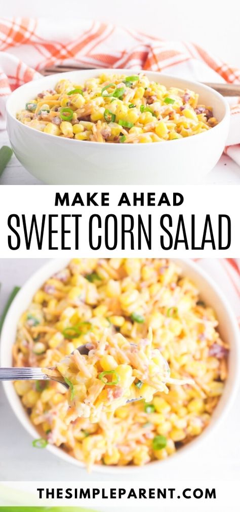 Best Corn Salad Recipe, Sweet Corn Salad Recipe, Corn Salad Recipe Easy, Sweet Corn Salad, Thanksgiving Recipes Side Dishes Veggies, Easy Corn Salad, Corn Recipes Side Dishes, Corn Side Dish, Best Thanksgiving Side Dishes