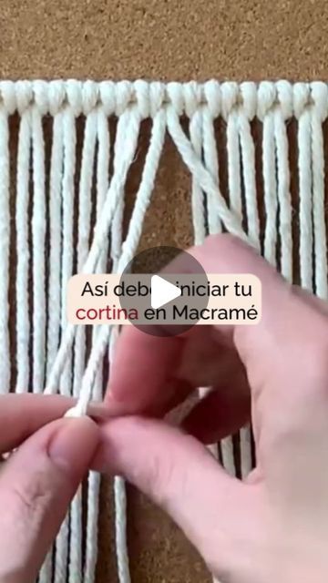 Cortina Macrame, Mini Macrame, Micro Macrame, Macrame Diy, Macrame, Macramé