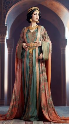 Persian Empire Clothing, Pre Islamic Arabian Fashion, Traditional Jewish Clothing, Ancient Persian Clothing, Traditional Iranian Clothing, Persian Outfits, Persian Costume, Persian Dress, Persian Clothing