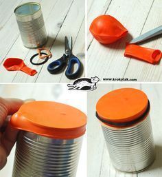 Let's Make a Real Kid's Drum // Or an easy cover for cans in the fridge... Diy With Kids, Music Instruments Diy, Homemade Musical Instruments, Drums For Kids, Making Musical Instruments, Homemade Instruments, Diy Instruments, Music Crafts, Diy Musical Instruments