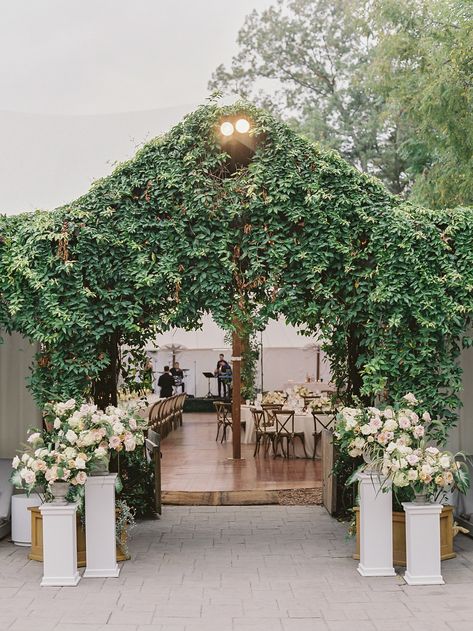 Tent Entrance Decor, Wedding Tent Entrance, Wedding Entrance Ideas, Tent Entrance, Autumn Wedding Ideas, Wedding Entry, Wedding Reception Tablescapes, Wedding Stages, Tent Ideas